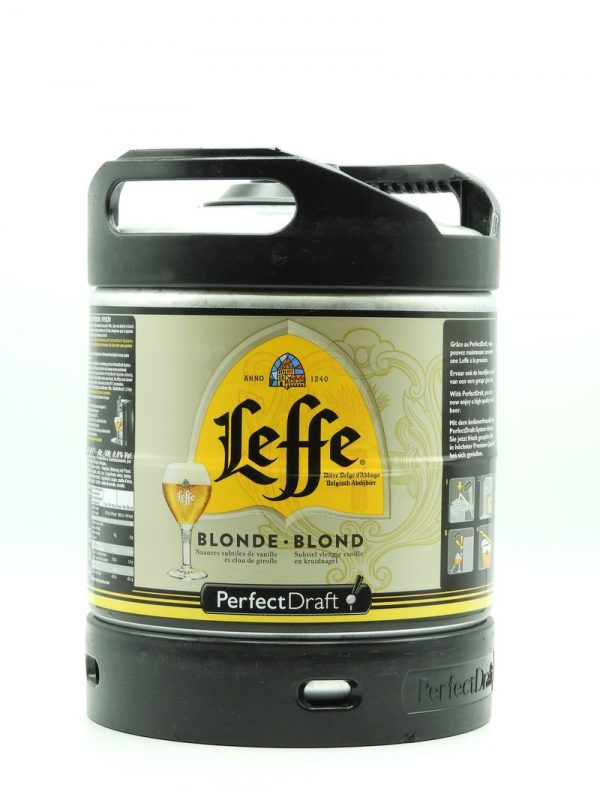 Mini-fût Leffe Blonde 6L