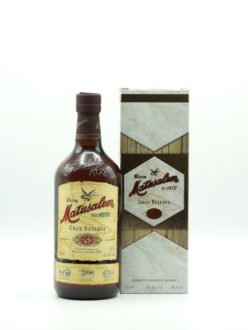 Matusalem Reserva 15 ans 40° - Rhum