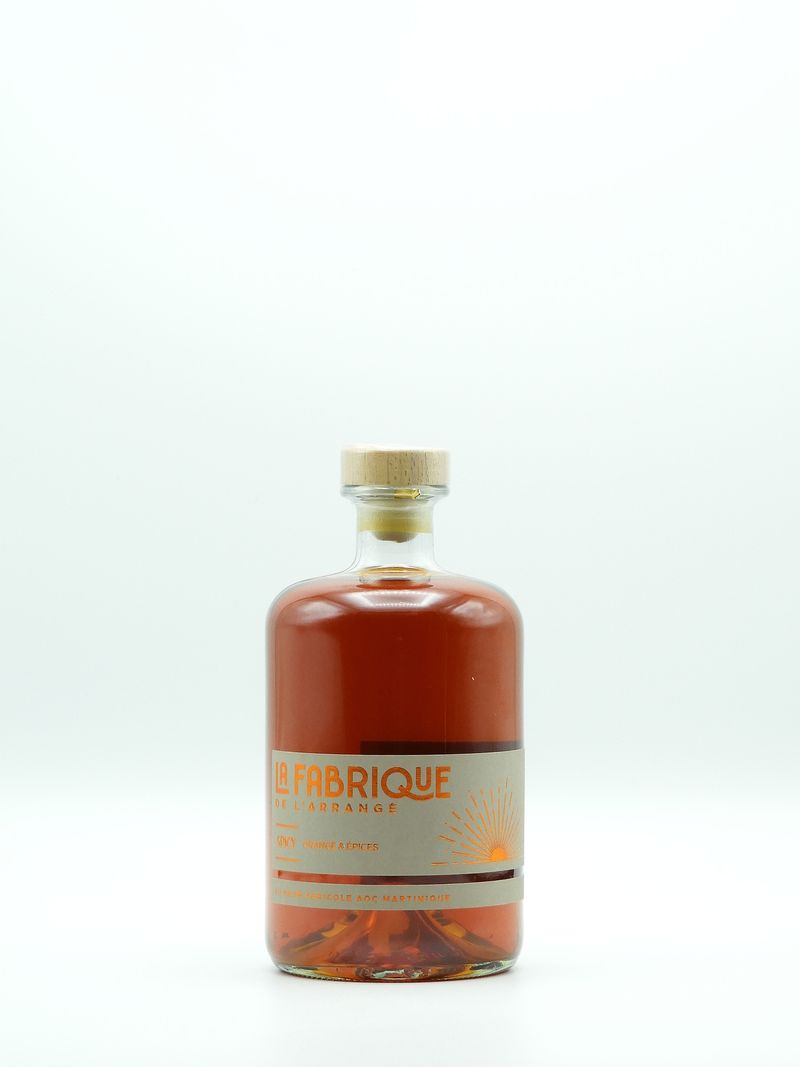 Rhum arrangé La Fabrique de l'Arrangé Orange Fruit de la passion 150 cl