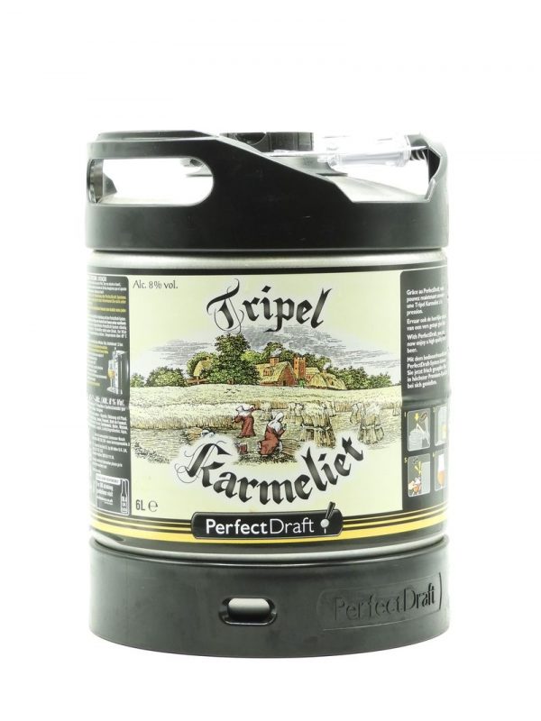 Mini Fût 6 Litres Tripel Karmeliet – Blonde 8° – Caves Berrod Boutique