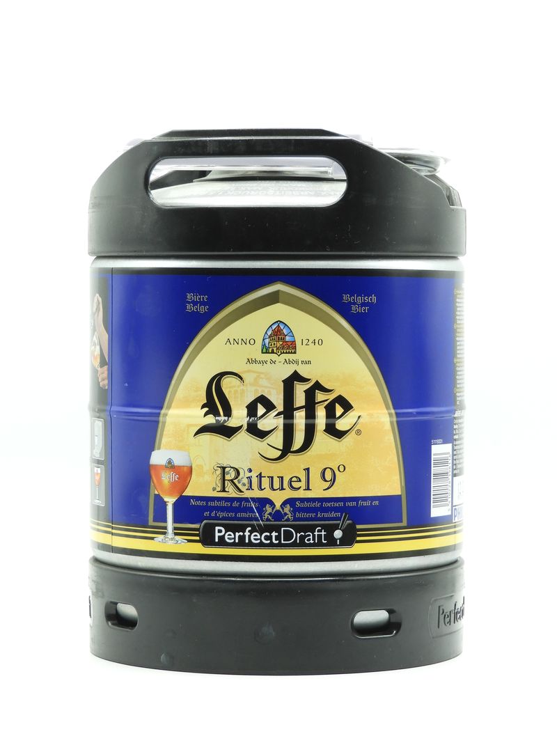 Mini Fût 6 Litres Leffe d'Hiver – Ambrée 6,6° – Caves Berrod Boutique